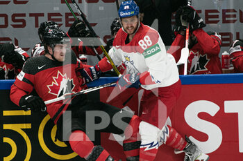28/05/2022 - PASTRNAK David(Czechia)
SANHEIM Travis (Canada)  - IIHF ICA HOCKEY WORLD CHAMPIONSHIP - SEMIFINAL - CANADA VS CZECHIA - HOCKEY SU GHIACCIO - SPORT INVERNALI