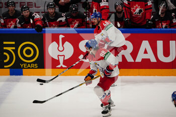28/05/2022 - PASTRNAK David , KREJCI David  (Czechia)   - IIHF ICA HOCKEY WORLD CHAMPIONSHIP - SEMIFINAL - CANADA VS CZECHIA - HOCKEY SU GHIACCIO - SPORT INVERNALI