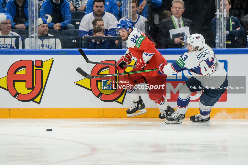 Czech Republic vs USA - 2022 IIHF Ice Hockey World Championship - ICE HOCKEY - WINTER SPORTS