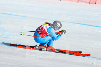 2022-01-22 - GOGGIA Sofia (ITA) in action - 2022 FIS SKI WORLD CUP - WOMEN'S DOWN HILL - ALPINE SKIING - WINTER SPORTS