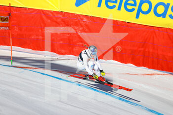 2022-01-22 - LEDECKA Ester (CZE) in action - 2022 FIS SKI WORLD CUP - WOMEN'S DOWN HILL - ALPINE SKIING - WINTER SPORTS