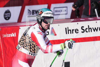 2022-01-14 - WENGEN, SWITZERLAND - JANUARY 15: Vincent Kriechmayr of Austria in action during the 92nd Lauberhorn Race of FIS Alpine Ski World Cup on January 15, 2022 in Wengen, Switzerland. - 92ND LAUBERHORN RACE OF FIS ALPINE SKI WORLD CUP 2022 - ALPINE SKIING - WINTER SPORTS