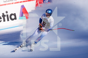 2022-01-14 - WENGEN, SWITZERLAND - JANUARY 15: Ryan Cochran-Siegle of United States in action during the 92nd Lauberhorn Race of FIS Alpine Ski World Cup on January 15, 2022 in Wengen, Switzerland. - 92ND LAUBERHORN RACE OF FIS ALPINE SKI WORLD CUP 2022 - ALPINE SKIING - WINTER SPORTS