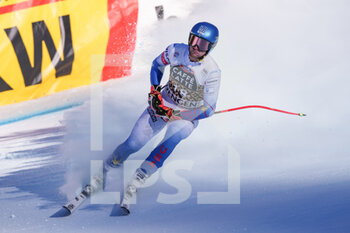 2022-01-14 - WENGEN, SWITZERLAND - JANUARY 15: Ryan Cochran-Siegle of United States in action during the 92nd Lauberhorn Race of FIS Alpine Ski World Cup on January 15, 2022 in Wengen, Switzerland. - 92ND LAUBERHORN RACE OF FIS ALPINE SKI WORLD CUP 2022 - ALPINE SKIING - WINTER SPORTS