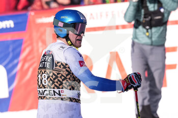 2022-01-14 - WENGEN, SWITZERLAND - JANUARY 15: Ryan Cochran-Siegle of United States during the 92nd Lauberhorn Race of FIS Alpine Ski World Cup on January 15, 2022 in Wengen, Switzerland. - 92ND LAUBERHORN RACE OF FIS ALPINE SKI WORLD CUP 2022 - ALPINE SKIING - WINTER SPORTS