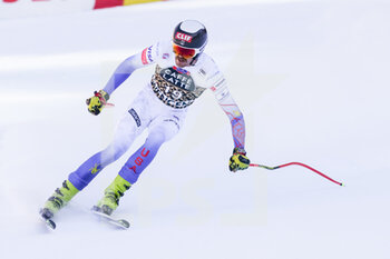 2022-01-14 - WENGEN, SWITZERLAND - JANUARY 15: Bryce Bennett of United States during the 92nd Lauberhorn Race of FIS Alpine Ski World Cup on January 15, 2022 in Wengen, Switzerland. - 92ND LAUBERHORN RACE OF FIS ALPINE SKI WORLD CUP 2022 - ALPINE SKIING - WINTER SPORTS