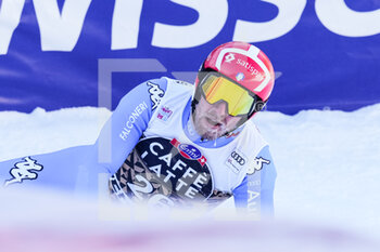 2022-01-14 - WENGEN, SWITZERLAND - JANUARY 15: Mattia Casse of Italy during the 92nd Lauberhorn Race of FIS Alpine Ski World Cup on January 15, 2022 in Wengen, Switzerland. - 92ND LAUBERHORN RACE OF FIS ALPINE SKI WORLD CUP 2022 - ALPINE SKIING - WINTER SPORTS