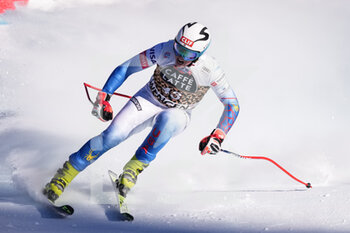 2022-01-14 - WENGEN, SWITZERLAND - JANUARY 15: Sam Morse of United States during the 92nd Lauberhorn Race of FIS Alpine Ski World Cup on January 15, 2022 in Wengen, Switzerland. - 92ND LAUBERHORN RACE OF FIS ALPINE SKI WORLD CUP 2022 - ALPINE SKIING - WINTER SPORTS