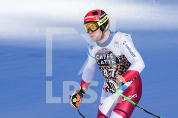 2022-01-14 - WENGEN, SWITZERLAND - JANUARY 15: Justin Murisier of Switzerland during the 92nd Lauberhorn Race of FIS Alpine Ski World Cup on January 15, 2022 in Wengen, Switzerland. - 92ND LAUBERHORN RACE OF FIS ALPINE SKI WORLD CUP 2022 - ALPINE SKIING - WINTER SPORTS
