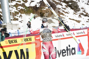 2022-01-14 - WENGEN, SWITZERLAND - JANUARY 15: Vincent Kriechmayr of Austria wins the 92nd Lauberhorn Race of FIS Alpine Ski World Cup on January 15, 2022 in Wengen, Switzerland. - 92ND LAUBERHORN RACE OF FIS ALPINE SKI WORLD CUP 2022 - ALPINE SKIING - WINTER SPORTS