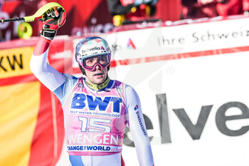 2022-01-15 - 16.01.2022, Wengen, Wengen, FIS Ski World Cup: Lauberhorn Wengen, Daniel Jule (Switzerland) after his 2nd run - 2022 FIS SKI WORLD CUP - LAUBERHORN - ALPINE SKIING - WINTER SPORTS