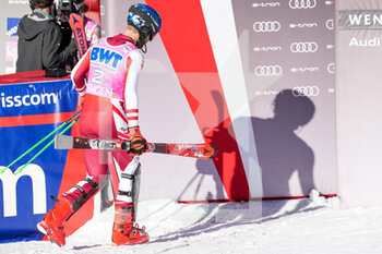 2022-01-16 - 16.01.2022, Wengen, Wengen, FIS Ski World Cup: Lauberhorn Wengen, Marco Schwarz (Austria) disappointed for his race - FIS SKI WORLD CUP: LAUBERHORN 2022 - ALPINE SKIING - WINTER SPORTS