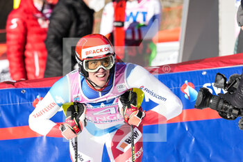 2022-01-16 - 16.01.2022, Wengen, Wengen, FIS Ski World Cup: Lauberhorn Wengen, Ramon Zenhaeusern (Switzerland) after 2nd run - FIS SKI WORLD CUP: LAUBERHORN 2022 - ALPINE SKIING - WINTER SPORTS