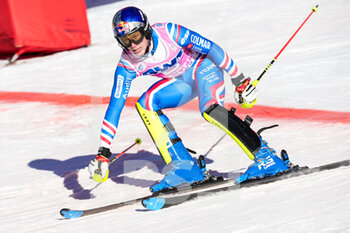 2022-01-16 - 16.01.2022, Wengen, Wengen, FIS Ski World Cup: Lauberhorn Wengen, Clement Noel (France) at the finish line - FIS SKI WORLD CUP: LAUBERHORN 2022 - ALPINE SKIING - WINTER SPORTS