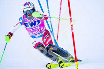 2022-01-16 - 16.01.2022, Wengen, Wengen, FIS Ski World Cup: Lauberhorn Wengen, Luca Aerni (Switzerland) in action - FIS SKI WORLD CUP: LAUBERHORN 2022 - ALPINE SKIING - WINTER SPORTS