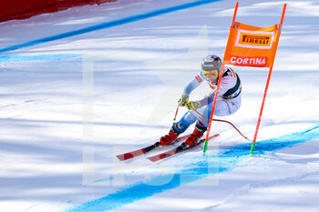 2022-01-20 - Breezy JOHNSON (USA) - 2022 FIS SKI WORLD CUP - WOMEN DOWNHILL FIRST TRAINING - ALPINE SKIING - WINTER SPORTS