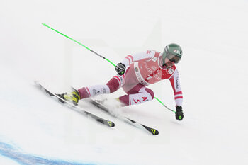 2022-01-21 - KITZBUEHEL, AUSTRIA - JANUARY 21: Max Franz of Austria in action during the Audi FIS Alpine Ski World Cup Men’s Downhill on January 21, 2022 in Kitzbuehel, Austria. - 2022 AUDI FIS ALPINE SKI WORLD CUP MEN’S DOWNHILL - ALPINE SKIING - WINTER SPORTS