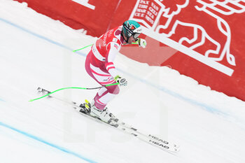 2022-01-21 - KITZBUEHEL, AUSTRIA - JANUARY 21: Vincent Kriechmayr of Austria  in action during the Audi FIS Alpine Ski World Cup Men’s Downhill on January 21, 2022 in Kitzbuehel, Austria. - 2022 AUDI FIS ALPINE SKI WORLD CUP MEN’S DOWNHILL - ALPINE SKIING - WINTER SPORTS
