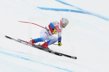 2022-01-21 - KITZBUEHEL, AUSTRIA - JANUARY 21: Travis Ganong of United States in action during the Audi FIS Alpine Ski World Cup Men’s Downhill on January 21, 2022 in Kitzbuehel, Austria. - 2022 AUDI FIS ALPINE SKI WORLD CUP MEN’S DOWNHILL - ALPINE SKIING - WINTER SPORTS