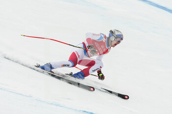 2022-01-21 - KITZBUEHEL, AUSTRIA - JANUARY 21: Marco Odermatt of Switzerland in action during the Audi FIS Alpine Ski World Cup Men’s Downhill on January 21, 2022 in Kitzbuehel, Austria. - 2022 AUDI FIS ALPINE SKI WORLD CUP MEN’S DOWNHILL - ALPINE SKIING - WINTER SPORTS