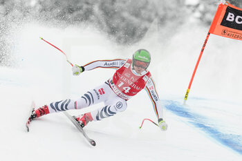 2022-01-21 - KITZBUEHEL, AUSTRIA - JANUARY 21: Andreas Sander of Germany in action during the Audi FIS Alpine Ski World Cup Men’s Downhill on January 21, 2022 in Kitzbuehel, Austria. - 2022 AUDI FIS ALPINE SKI WORLD CUP MEN’S DOWNHILL - ALPINE SKIING - WINTER SPORTS