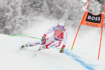2022-01-21 - KITZBUEHEL, AUSTRIA - JANUARY 21: Ralph Weber of Switzerland in action during the Audi FIS Alpine Ski World Cup Men’s Downhill on January 21, 2022 in Kitzbuehel, Austria. - 2022 AUDI FIS ALPINE SKI WORLD CUP MEN’S DOWNHILL - ALPINE SKIING - WINTER SPORTS