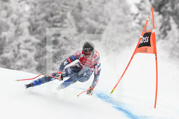 2022-01-21 - KITZBUEHEL, AUSTRIA - JANUARY 21: Marco Pfiffner of Liechtenstein in action during the Audi FIS Alpine Ski World Cup Men’s Downhill on January 21, 2022 in Kitzbuehel, Austria. - 2022 AUDI FIS ALPINE SKI WORLD CUP MEN’S DOWNHILL - ALPINE SKIING - WINTER SPORTS