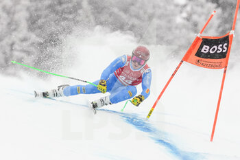 2022-01-21 - KITZBUEHEL, AUSTRIA - JANUARY 21: Guglielmo Bosca of Italy in action during the Audi FIS Alpine Ski World Cup Men’s Downhill on January 21, 2022 in Kitzbuehel, Austria. - 2022 AUDI FIS ALPINE SKI WORLD CUP MEN’S DOWNHILL - ALPINE SKIING - WINTER SPORTS