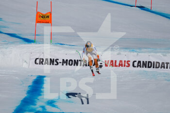 2022-02-26 - CRANS-MONTANA, SWITZERLAND - FEBRUARY 27: Petra Vlhova of Slovakia in action during the Audi FIS Alpine Ski World Cup Crans-Montana Women’s Downhill on February 27, 2022 in Crans-Montana, Switzerland. - AUDI FIS ALPINE SKI WORLD CUP 2022 - WOMEN'S DOWNHILL - ALPINE SKIING - WINTER SPORTS