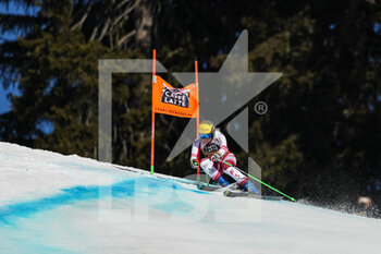 2022-02-26 - CRANS-MONTANA, SWITZERLAND - FEBRUARY 26: Tamara Tippler of Austria in action during the Audi FIS Alpine Ski World Cup Crans-Montana Women’s Downhill on February 26, 2022 in Crans-Montana, Switzerland. - AUDI FIS ALPINE SKI WORLD CUP 2022 - WOMEN'S DOWNHILL - ALPINE SKIING - WINTER SPORTS