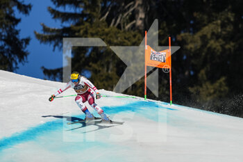 2022-02-26 - CRANS-MONTANA, SWITZERLAND - FEBRUARY 26: Tamara Tippler of Austria in action during the Audi FIS Alpine Ski World Cup Crans-Montana Women’s Downhill on February 26, 2022 in Crans-Montana, Switzerland. - AUDI FIS ALPINE SKI WORLD CUP 2022 - WOMEN'S DOWNHILL - ALPINE SKIING - WINTER SPORTS