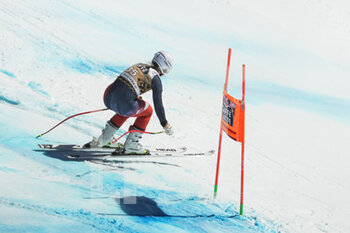 2022-02-26 - CRANS-MONTANA, SWITZERLAND - FEBRUARY 26: Julia Pleshkova of Russia during the Audi FIS Alpine Ski World Cup Crans-Montana Women’s Downhill on February 26, 2022 in Crans-Montana, Switzerland. - AUDI FIS ALPINE SKI WORLD CUP 2022 - WOMEN'S DOWNHILL - ALPINE SKIING - WINTER SPORTS