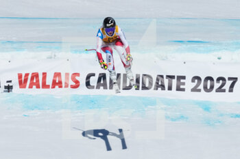 2022-02-27 - CRANS-MONTANA, SWITZERLAND - FEBRUARY 27: Lara Gut-Behrami of Switzerland during the Audi FIS Alpine Ski World Cup Crans-Montana Women’s Downhill on February 27, 2022 in Crans-Montana, Switzerland. - AUDI FIS ALPINE SKI WORLD CUP CRANS-MONTANA WOMEN'S DOWNHILL - ALPINE SKIING - WINTER SPORTS