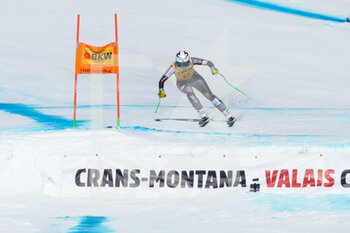 2022-02-27 - CRANS-MONTANA, SWITZERLAND - FEBRUARY 27: Ragnhild Mowinckel of Norway in action during the Audi FIS Alpine Ski World Cup Crans-Montana Women’s Downhill on February 27, 2022 in Crans-Montana, Switzerland. - AUDI FIS ALPINE SKI WORLD CUP CRANS-MONTANA WOMEN'S DOWNHILL - ALPINE SKIING - WINTER SPORTS