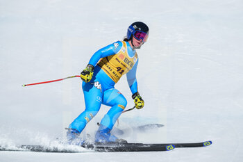 2022-02-27 - CRANS-MONTANA, SWITZERLAND - FEBRUARY 27: Elena Dolmen of Italy in action during the Audi FIS Alpine Ski World Cup Crans-Montana Women’s Downhill on February 27, 2022 in Crans-Montana, Switzerland. - AUDI FIS ALPINE SKI WORLD CUP CRANS-MONTANA WOMEN'S DOWNHILL - ALPINE SKIING - WINTER SPORTS