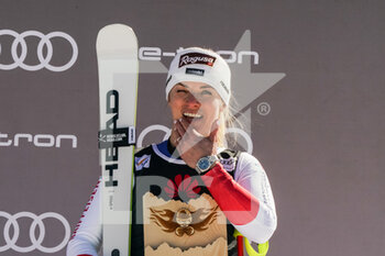 2022-03-05 - 05.03.2022, Lenzerheide, Lenzerheide, FIS Ski World Cup: Lenzerheide Super G Women, Lara Gut-Behrami (Switzerland) third place - FIS SKI WORLD CUP 2022 - LENZERHEIDE SUPER G WOMEN - ALPINE SKIING - WINTER SPORTS