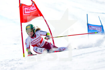 2022-03-06 - 06.03.2022, Lenzerheide, Lenzerheide, FIS Ski World Cup: Lenzerheide  Women's Giant Slalom, Katharina Liensberger (AUT) in action - FIS SKI WORLD CUP: LENZERHEIDE WOMEN'S GIANT SLALOM - ALPINE SKIING - WINTER SPORTS