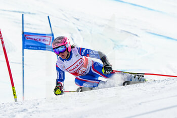 2022-03-06 - 06.03.2022, Lenzerheide, Lenzerheide, FIS Ski World Cup: Lenzerheide  Women's Giant Slalom, Coralie Frasse Sombet (FRA) in action - FIS SKI WORLD CUP: LENZERHEIDE WOMEN'S GIANT SLALOM - ALPINE SKIING - WINTER SPORTS