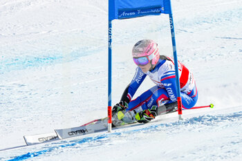 2022-03-06 - 06.03.2022, Lenzerheide, Lenzerheide, FIS Ski World Cup: Lenzerheide  Women's Giant Slalom, Coralie Frasse Sombet (FRA) in action - FIS SKI WORLD CUP: LENZERHEIDE WOMEN'S GIANT SLALOM - ALPINE SKIING - WINTER SPORTS