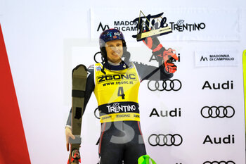 22/12/2022 - Henrik Kristoffersen (NOR) second place. - FIS ALPINE SKI WORLD CUP - MEN SLALOM - SCI ALPINO - SPORT INVERNALI