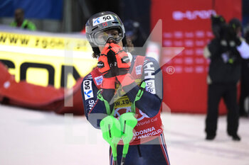 22/12/2022 - Delusion of Lucas Braathen (NOR) after the finish line - FIS ALPINE SKI WORLD CUP - MEN SLALOM - SCI ALPINO - SPORT INVERNALI