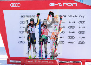 2022-12-10 - SKIING - FIS SKI WORLD CUP, 
Women's Giant Slalom
Sestriere, Piemonte, Italy
Saturday
Padium Winner Women's Giant Slalom Sestriere
 - WORLD CUP - WOMEN GIANT SLALOM - ALPINE SKIING - WINTER SPORTS
