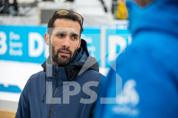 2022-12-16 - Martin FOURCADE during the BMW IBU World Cup 2022, Annecy - Le Grand-Bornand, Women's Sprint, on December 16, 2022 in Le Grand-Bornand, France - BIATHLON - WORLD CUP - LE GRAND BORNAND - WOMEN'S SPRINT - ALPINE SKIING - WINTER SPORTS