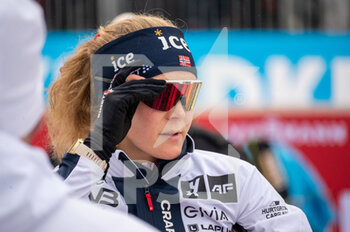2022-12-16 - Norwegian biathlete during the BMW IBU World Cup 2022, Annecy - Le Grand-Bornand, Women's Sprint, on December 16, 2022 in Le Grand-Bornand, France - BIATHLON - WORLD CUP - LE GRAND BORNAND - WOMEN'S SPRINT - ALPINE SKIING - WINTER SPORTS