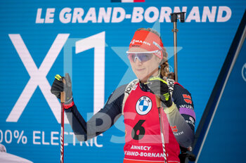 2022-12-16 - HERRMANN-WICK Denise during the BMW IBU World Cup 2022, Annecy - Le Grand-Bornand, Women's Sprint, on December 16, 2022 in Le Grand-Bornand, France - BIATHLON - WORLD CUP - LE GRAND BORNAND - WOMEN'S SPRINT - ALPINE SKIING - WINTER SPORTS