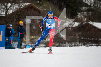 2022-12-16 - CHEVALIER-BOUCHET Anais during the BMW IBU World Cup 2022, Annecy - Le Grand-Bornand, Women's Sprint, on December 16, 2022 in Le Grand-Bornand, France - BIATHLON - WORLD CUP - LE GRAND BORNAND - WOMEN'S SPRINT - ALPINE SKIING - WINTER SPORTS