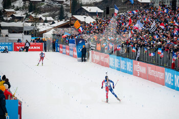 2022-12-16 - CHEVALIER-BOUCHET Anais during the BMW IBU World Cup 2022, Annecy - Le Grand-Bornand, Women's Sprint, on December 16, 2022 in Le Grand-Bornand, France - BIATHLON - WORLD CUP - LE GRAND BORNAND - WOMEN'S SPRINT - ALPINE SKIING - WINTER SPORTS