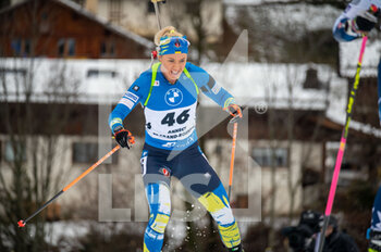 2022-12-16 - DZHIMA Yuliia during the BMW IBU World Cup 2022, Annecy - Le Grand-Bornand, Women's Sprint, on December 16, 2022 in Le Grand-Bornand, France - BIATHLON - WORLD CUP - LE GRAND BORNAND - WOMEN'S SPRINT - ALPINE SKIING - WINTER SPORTS