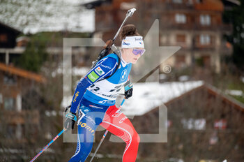 2022-12-16 - JEANMONNOT Lou during the BMW IBU World Cup 2022, Annecy - Le Grand-Bornand, Women's Sprint, on December 16, 2022 in Le Grand-Bornand, France - BIATHLON - WORLD CUP - LE GRAND BORNAND - WOMEN'S SPRINT - ALPINE SKIING - WINTER SPORTS