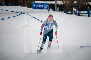2022-12-16 - DICKINSON Kelsey Joan during the BMW IBU World Cup 2022, Annecy - Le Grand-Bornand, Women's Sprint, on December 16, 2022 in Le Grand-Bornand, France - BIATHLON - WORLD CUP - LE GRAND BORNAND - WOMEN'S SPRINT - ALPINE SKIING - WINTER SPORTS